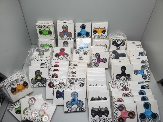 HUGE LOT OF FIDGET SPINNERS! 100+ Spinners!