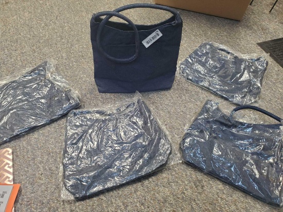 5 Indigo Jean Purses
