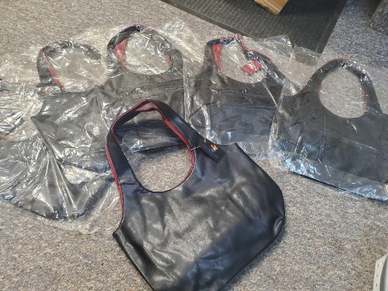 6 Tiger Lily Black Purses