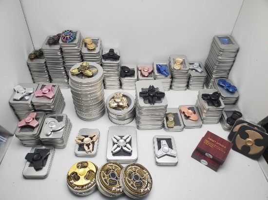 HUGE LOT OF METAL FIDGET SPINNERS - 100+ Spinners!