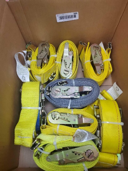 Semi - Truck Rachet Straps x8
