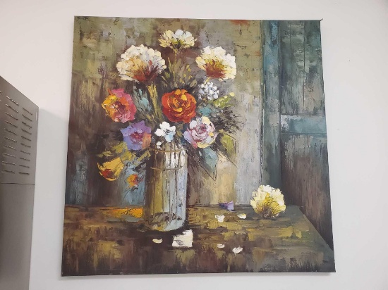 Flower Canvas Painting