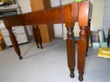 Dark Wood Gate Leg Table Base