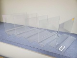 (5) Acrylic Counter Top Displays