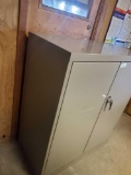 Gray Tennsco Metal Cabinet