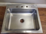 Stainless Steel Drop In Kitchen Sink Basin