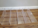 (10) L Shaped Counter Top Displays 7.5