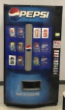 Coin Operated 10 Slot Coke and Pepsi Soda Machine