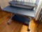 Mobile Tiered Desk & Mesh Office Chair