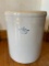 Blue Crown Stoneware Crock 5 GallonRansbottom Brothers white stoneware crock