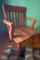 Vintage Wooden Chair from Arthur G. McKee & Company - Marked