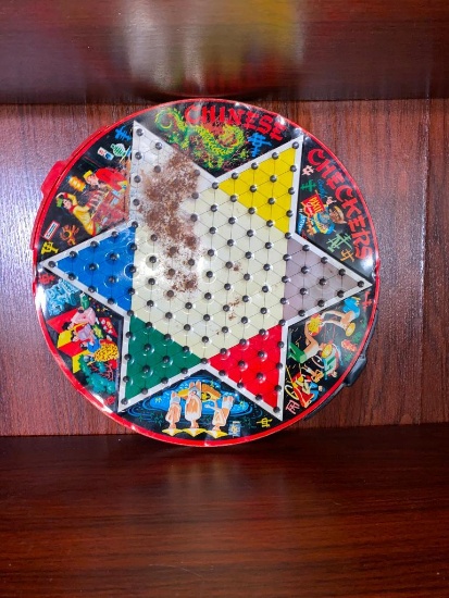 Vintage Chinese Checkers Board