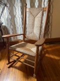 Jute Rocking Chair