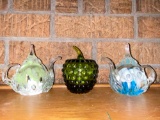 Vintage...Fenton Glass & St. Clair Blown Art Glass Pieces......