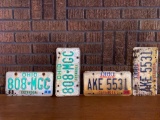 Vintage Ohio License Plates