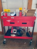 Rolling Tool Cart with Contents