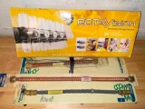 Rotavision Revolving Storage System & 3 Gas Flex Lines - New in Original Packaging