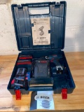 Bosch 18 V Compact Drill with Charger and FOUR Lithium Ion Batteries in Carrying Case