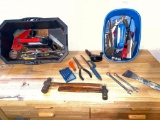 2 Bins Filled With Tools from Fiscar & Craftsman and More!