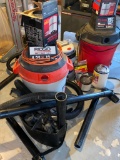 Ridgid, Craftsman and Shop Vac Wet / Dry Vacuums with Accessories