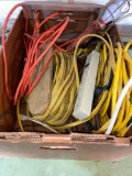 Cords, Extension Cords, Power Strip, Work Light Lot
