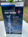 New in Box Pittsburgh 3 Ton Jack Stands