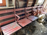 Vintage Browns Stadium Chairs