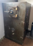 Vintage Upright Combination Safe