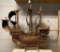 Handmade Wooden Scale-Model Pirate Ship...