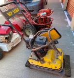 Wacker Tamper WP1550 Plate Compactor and Lifting Cage Frame