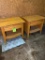 Matching Wooden Side Tables