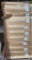 (10) Boxes of Johnsonite Baseboard Trim