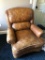Reclining Leather Club Chair