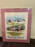 Framed Macinac Island Picture