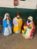 Nativity Figure Blow Molds