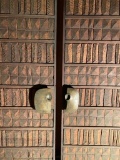 Carved Solid Wood Hawaiian Doors