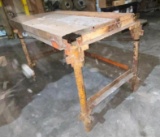 Metal Scaffolding Table