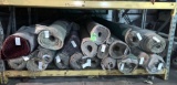 20 X Rolls of Miscellaneous Commercial Textured and Berber Remnant Carpets