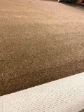 2 Medium Brown Carpet Rolls