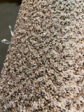 Brown & Tan Chevron Carpet