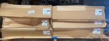 (6) Boxes of Johnsonite Baseboard Trim