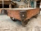Vintage Iron & Wood Industrial Factory Cart