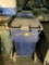 (3) Approx 65 gal wheeled trash bins-You are buying these times the money and by the row in the
