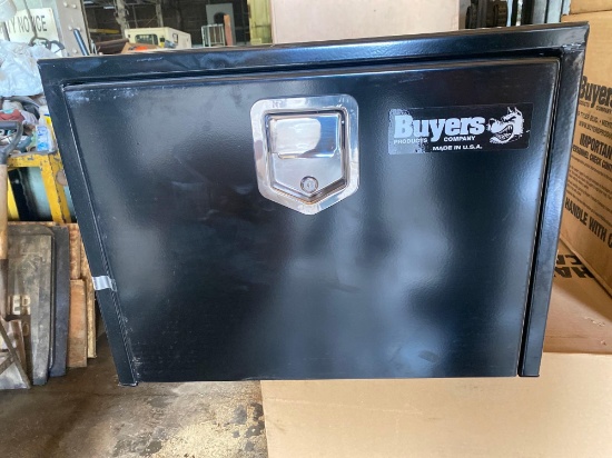 NEW Black Steel Truck Toolbox