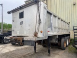 1994 25ft East Manufacturing Co Aluminum Triple Axle Dump Trailer