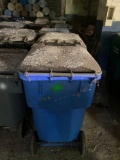 (11) Approx 65 gal wheeled trash bins-You are buying these times the money and by the row in the
