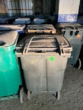 (11) Approx 96 gal wheeled trash bins-You are buying these times the money and by the row in the