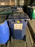 (13) Approx 65 gal wheeled trash bins-You are buying these times the money and by the row in the
