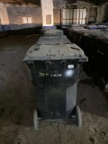 (15) Approx 65 gal wheeled trash bins-You are buying these times the money and by the row in the