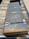 (1) NEW Blank Weldable SkIdloader Attachment Plate